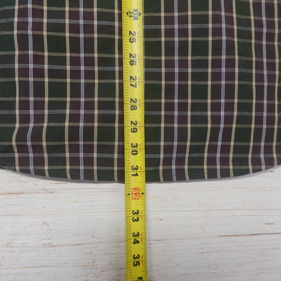 Dixxon “Scotch” Short Sleeve Bamboo Blend Plaid Shirt L - Picture 6 of 7